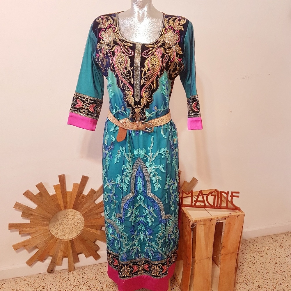 Vintage Embroidered Dress